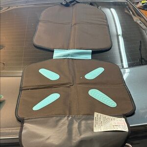 Munchkin Car Seat Protector with Aqua Accents